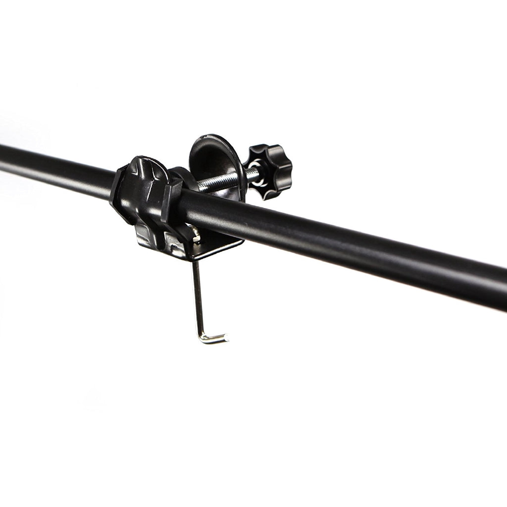 [CLEARANCE] Pxel AA-UC7 Metal U Clamp Clip with Hook for Weight Sand Bag, Boom Arm Stand Support Kit, Photo Video Studio