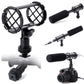 [CLEARANCE] Boya BY-C04 Camera Video Microphone Shock Mount for Boya BY-BM6060 Rode NTG-1, NTG2, NTG-3, NTG-4 Audio Technica AT897, ATR6550 Sennheiser MKH-416, ME66/K6 MKE-600 Azden SGM-1X Sony ECM-CG50