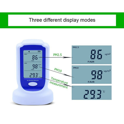 Benetech GM8803 Digital Gas Alyzer Tester Meter Detector Rechargeable PM2.5 PM10 Air Quality Monitor Sensor Pollution