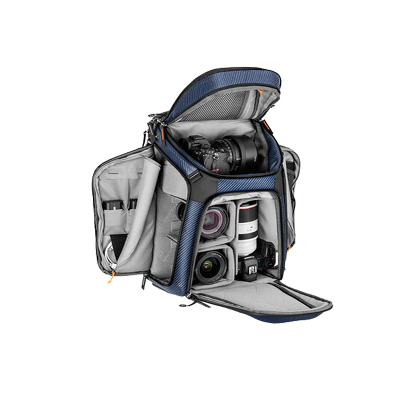 K&F Concept Alpha 25L Camera Backpack Waterproof Large Bag Case with Laptop Compartment, Tripod Holder, and Raincover for Outdoor Photography (Tiffany Blue) | KF13-105V2