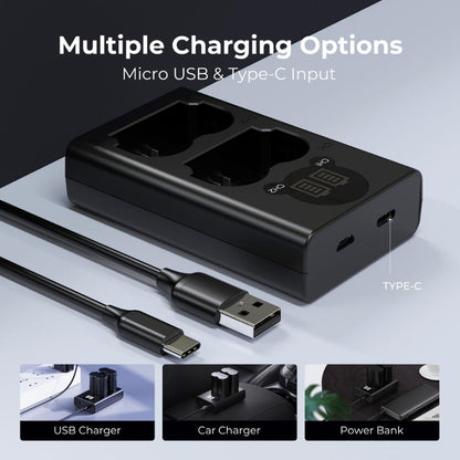 [CLEARANCE] K&F Concept NP-W235 Replacement Camera Battery 7.4V 2200mAh for Fujifilm X-T5, X-T4, GFX 100S, X-H2S, GFX 50S II, VG-XT4, etc. | KF28-0018V1