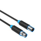 [CLEARANCE] Vention XLR Female to Male 5-Meters Nickel Plated (BBF) Audio Extension Cable for Home Audio, Amplifiers, Mixers, Microphones, Stereos