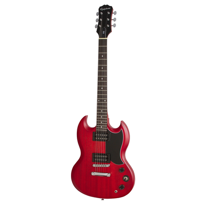 Epiphone SG Special VE 22-Fret HH Electric Guitar with Vintage Worn Finish (Available in Ebony Black, Cherry Red) | EGSV Series