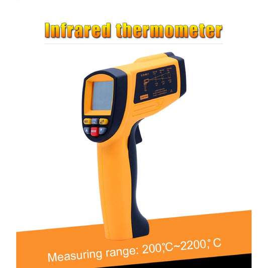 [CLEARANCE] Benetech GM2200 Non Contact Thermometer Laser Temperature Gun Infrared Thermometer 200° to 2200° Celcius
