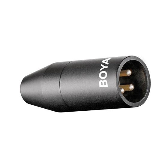 [CLEARANCE] Boya 35C-XLR Pro Mini Jack to XLR Converter Pro with Phantom Power for Microphone
