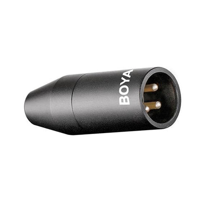 [CLEARANCE] Boya 35C-XLR Pro Mini Jack to XLR Converter Pro with Phantom Power for Microphone