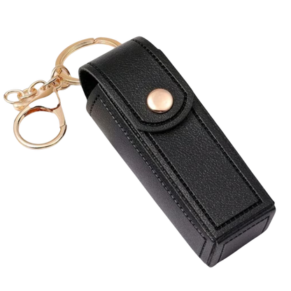 Pikxi Leather Case for Kodak Charmera Keychain Digital Camera with Metal Keyring & Snap Lock Button