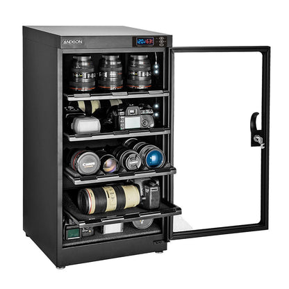 Andbon AD-100S Dry Cabinet Box 100L Liters Digital Display with Automatic Humidity Controller