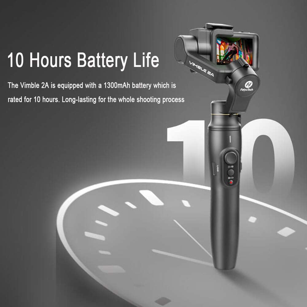 [CLEARANCE] FeiyuTech Vimble 2A Telescoping 3-Axis Handheld Gimbal for GoPro HERO7/6/5 & More Feiyu Stabilizer