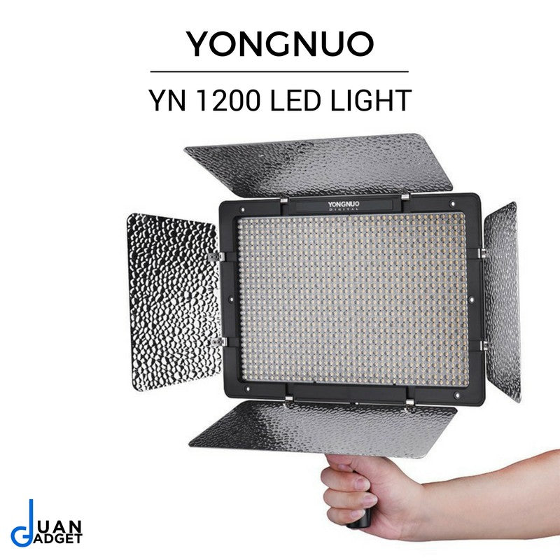 Yongnuo YN1200 Daylight LED Video Light Flash 5500k Pure White