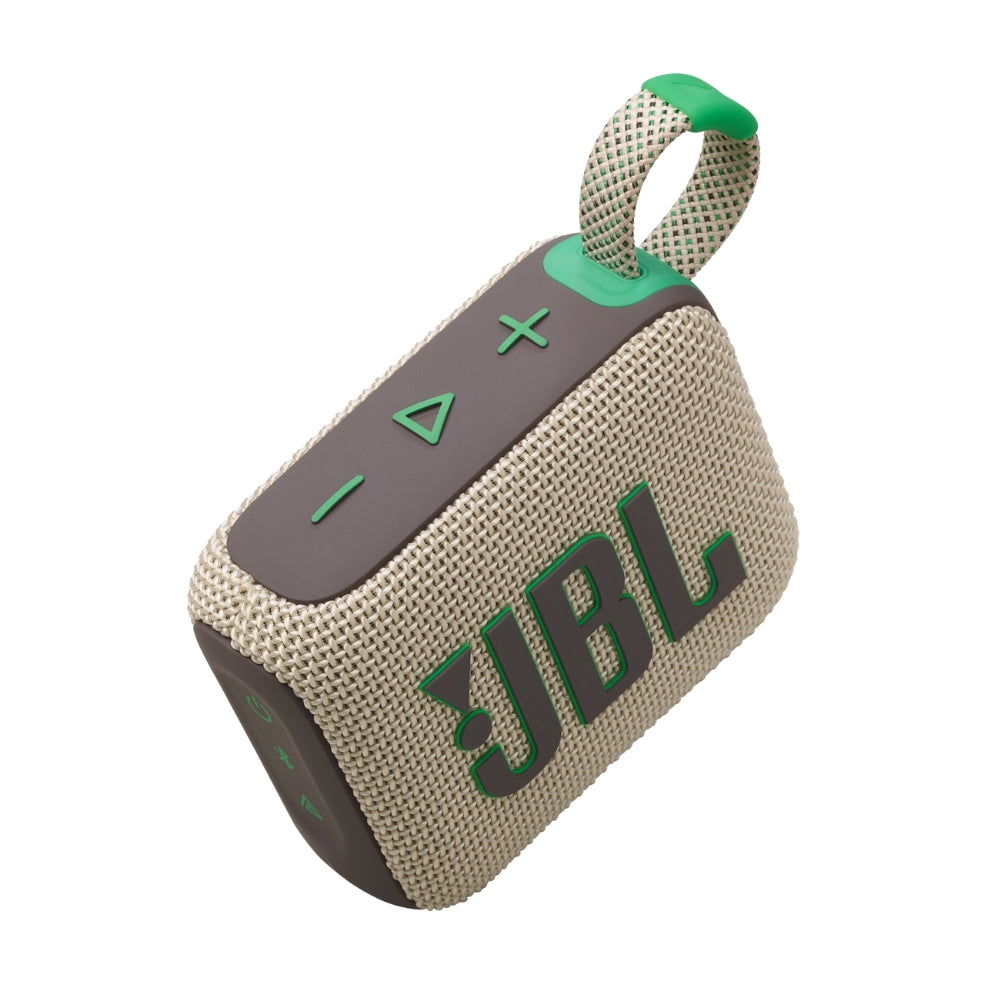 [CLEARANCE] JBL GO 3 | GO3 Portable Waterproof Wireless Speaker with Bluetooth 5.1, Super Bass Pro Sound, IP67 Rating, 5Hrs Music Play Time, USB Type C Charging Cable, Dustproof (Black, Gray)