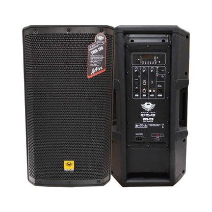 KEVLER TWS Series 12" / 15" 800W 2-Way Active Loudspeaker (PAIR) with Built-in Class D Amplifier, High-Pass Filter, DSP Preset Modes, Bluetooth Function, Built-In USB Port, SD Card Slot and Multiple Handles TWS-12D TWS-15D
