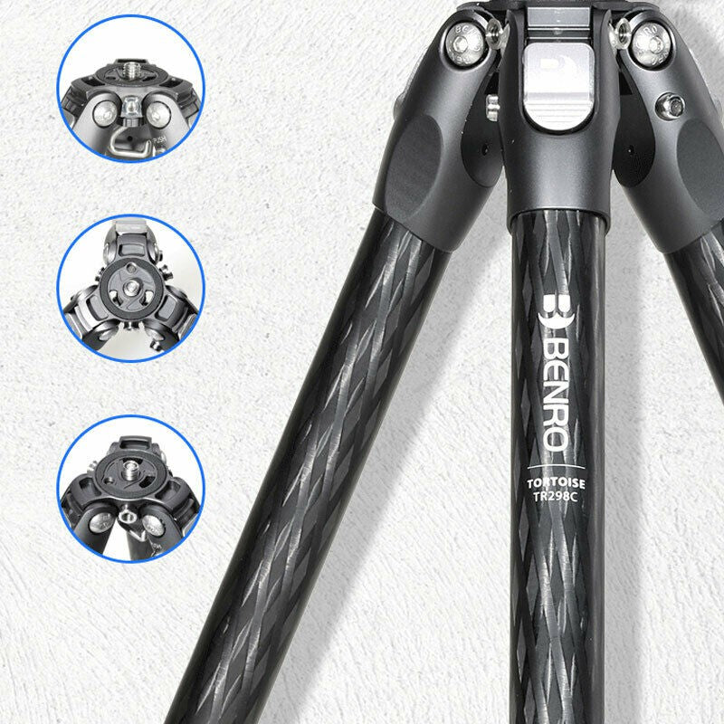 Benro TTOR24CGX30 Tortoise Series Professiol Carbon Fiber Tripod with G36 Ball head for Camera