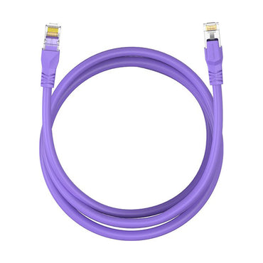 Vention CAT.6A RJ45 Ethernet Network SFTP Flexible Patch Cable with Up To 1000Mbps Transmission Speed for Home and Industrial Networking (Purple) (0.3m, 0.5m, 1m, 1.5m, 2m, 3m, 5m, 8m, 10m) | IBMV | JG Superstore