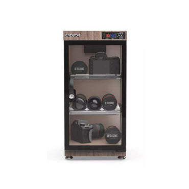 Andbon AD-50S, AD-50S-RM 50L Dry Cabinet Box Liters Digital LCD Display with Automatic Humidity Controller for Lens and Cameras (Black, Wooden)