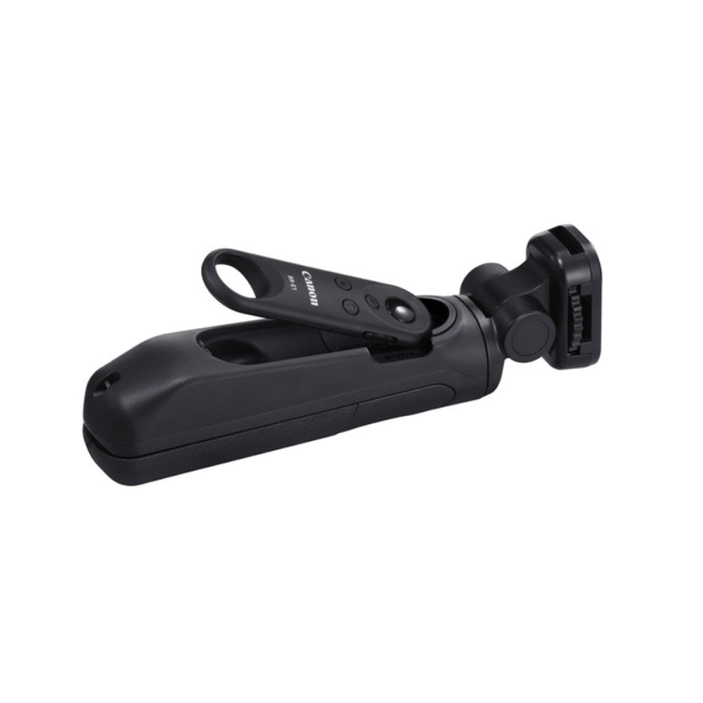Canon HG-100TBR Mini Tripod Grip with Detachable BR-E1 Wireless Bluetooth Remote Control and 1/4"-20 Attachment Thread for EOS M and PowerShot G Digital Camera, Vlogging, Video Self Recording