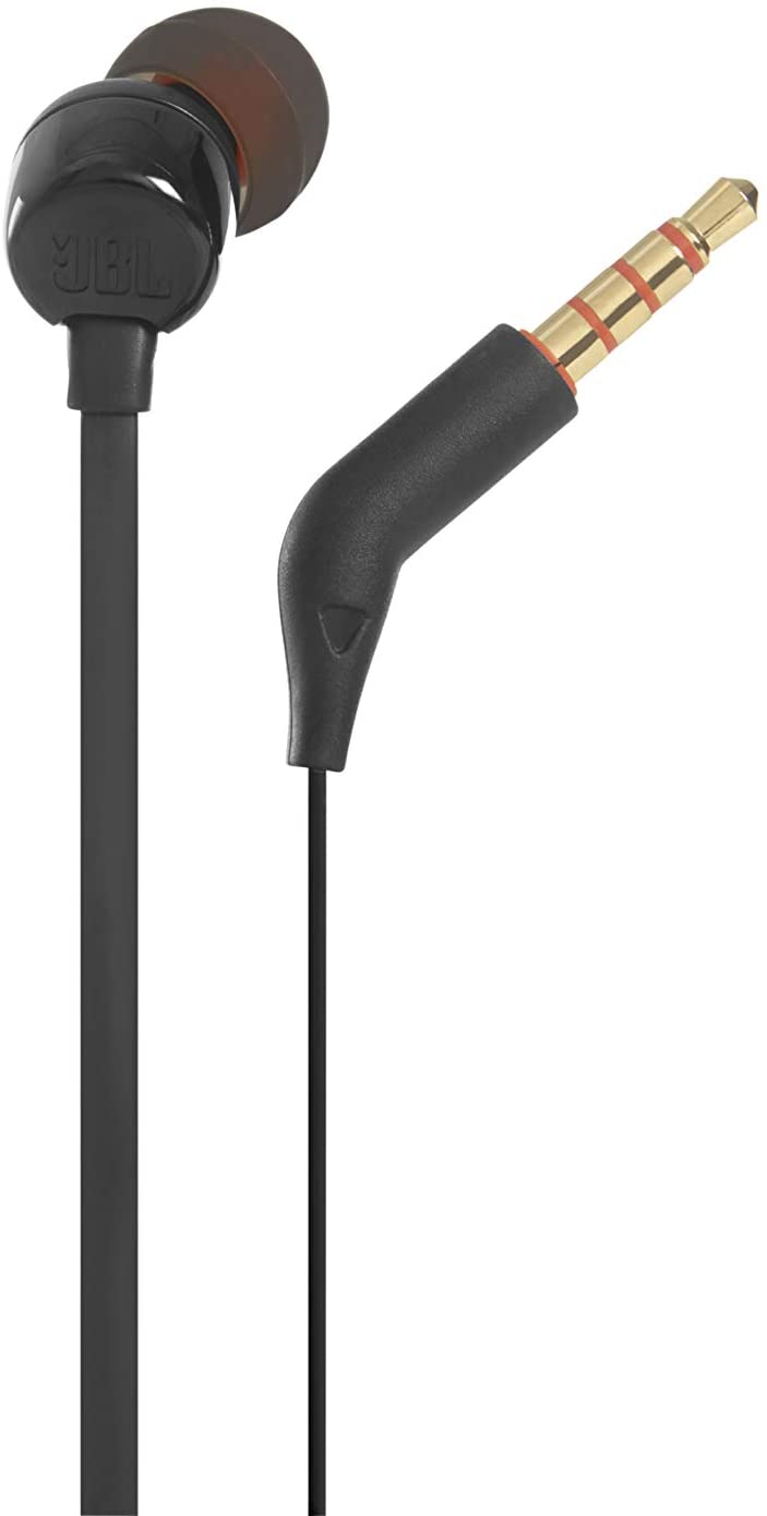 JBL Tune 110 9mm Dynamic Pure Bass Quality Sound In-Ear Headphones with In-Line Remote with Microphone Control