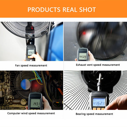 Benetech GM8906 Digital Handheld Contact Motor Tachometer LCD Speedometer Tach RPM Teste Rotate Speed Meter