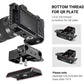 SmallRig Camera Base Plate with Dual 15mm Rod Rail Clamp for Camera and Cages - 1674