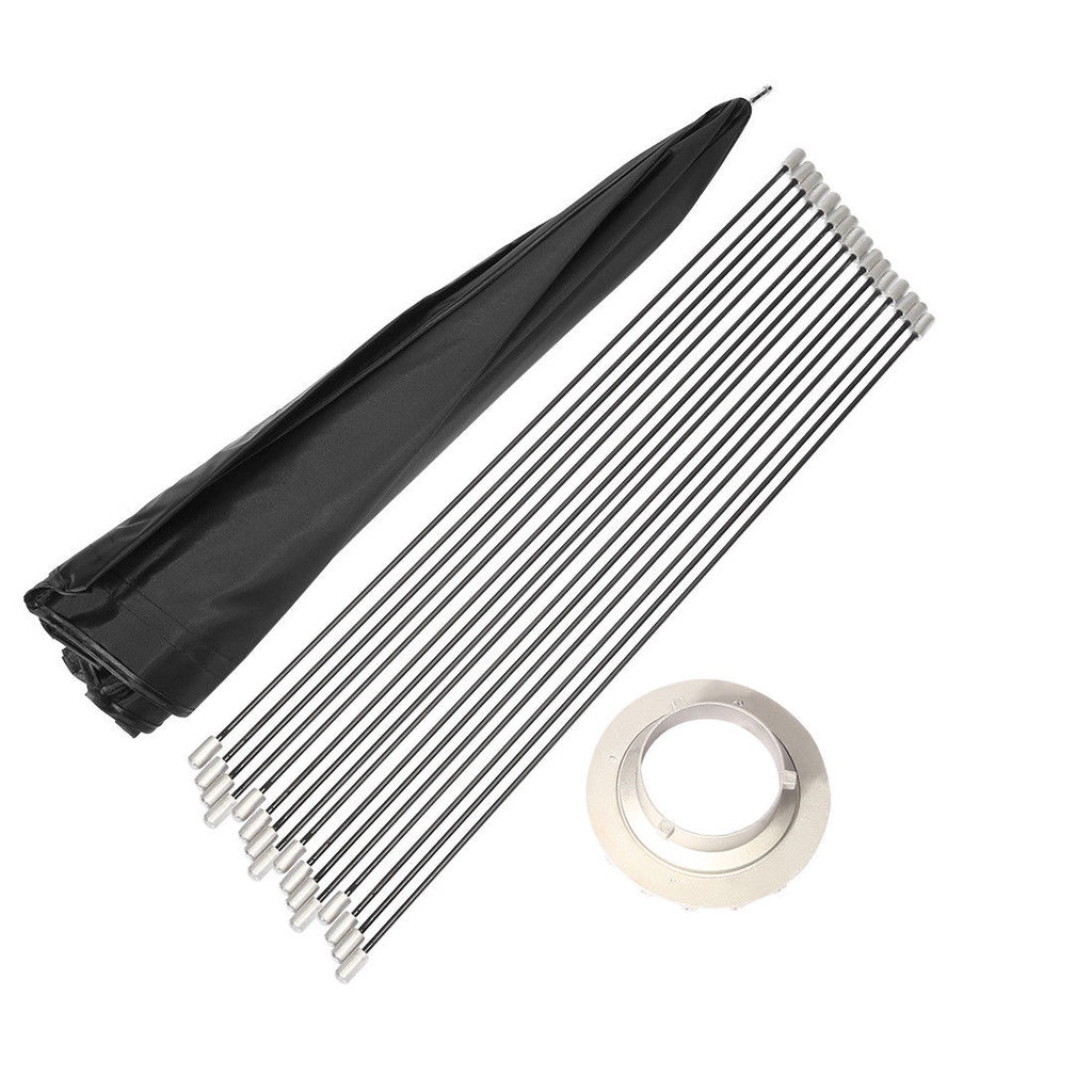 Pxel Portable 120cm Hexadecagon Photo Studio Softbox Parabolic Bowens Mount
