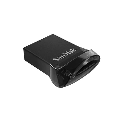 SanDisk Ultra Fit 16GB 32GB 64GB 128GB 256GB USB A 3.2 Gen 1 Compact Flash Drive with 400MB/s Transfer Rate, Plug & Play Compatbile and RescuePRO Deluxe Support