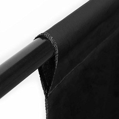 Pxel AA-ML2030B 200cm x 300cm Seamless Muslin Background Cloth Backdrop Black