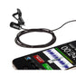 Boya BY-M1 Omni-Directional Lavalier Lapel Microphone for Smartphones Cameras Vlog Livestream  Video Content ASMR M1
