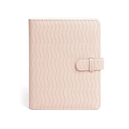 [CLEARANCE] Pikxi 128 Pockets Elegant Carved Wave Style Photo Album with Slip On Latch Cover for Fujifilm Instax Mini Instant Camera
