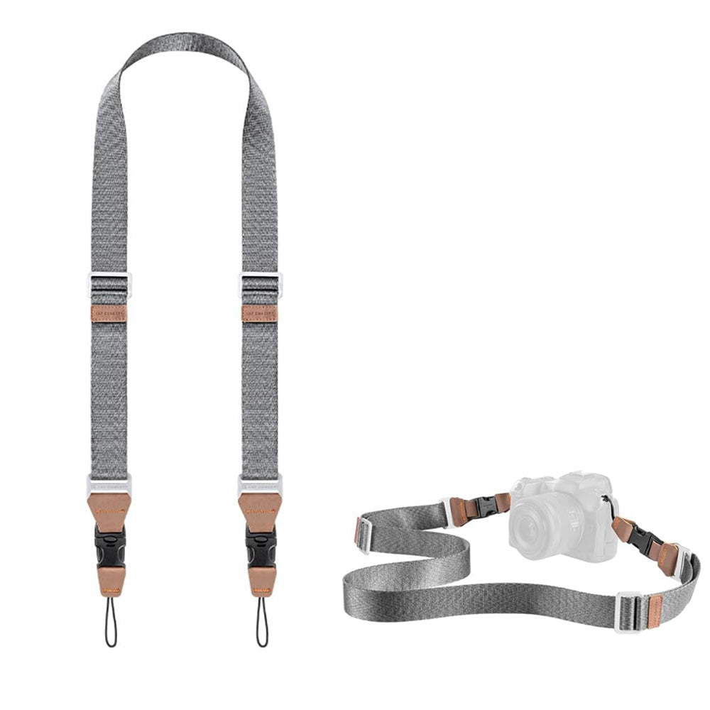 K&F Concept Alpha 3 in 1 Adjustable Camera Neck Shoulder Crossbody Sling Strap with Double QR Quick-Release Buckles, Max 160cm Length and 36Kg Max Payload for DSLR Mirrorless Cameras | Gray, Black, Blue, Green