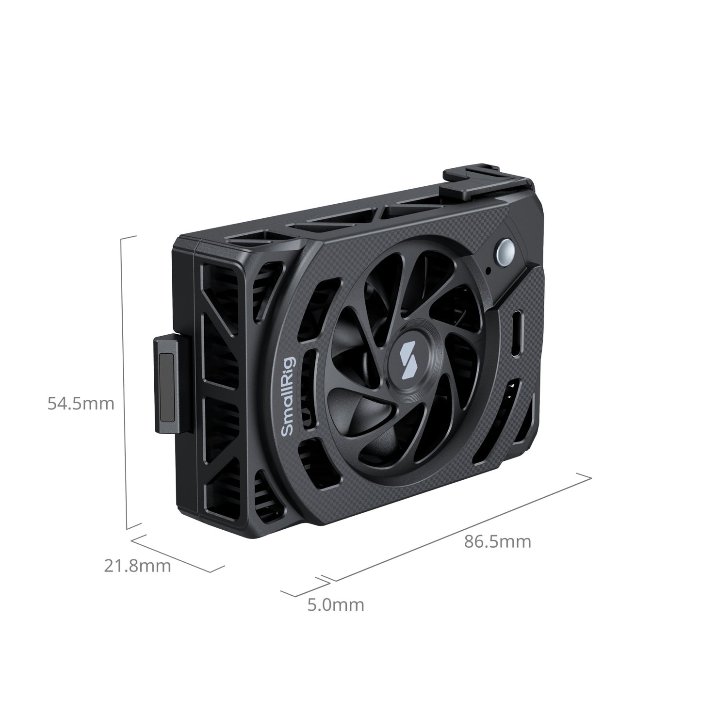 SmallRig Sp-On Thermostatic Camera Cooler with Two-Way Modes, Up to 7000RPM Cooling Fan for Canon EOS R50V, Mark II & R5 & Sony ZV-E1, ZV-E10 II, ZV-E10, ZV-1, ZV-1F, A7 IV,  7S III, A7C, A7C II, A7CR, A6700, FX3, FX30 | 5063 5152 | JG Superstore