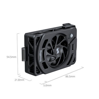 SmallRig Sp-On Thermostatic Camera Cooler with Two-Way Modes, Up to 7000RPM Cooling Fan for Canon EOS R50V, Mark II & R5 & Sony ZV-E1, ZV-E10 II, ZV-E10, ZV-1, ZV-1F, A7 IV,  7S III, A7C, A7C II, A7CR, A6700, FX3, FX30 | 5063 5152 | JG Superstore