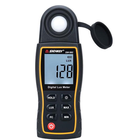 [CLEARANCE] Sndway SW-582 Digital Lux Meter Mini Light Meter Luminometer Photometer Environmental Testing 0-199,900 Lux