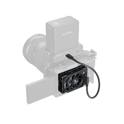 SmallRig Sp-On Thermostatic Camera Cooler with Two-Way Modes, Up to 7000RPM Cooling Fan for Canon EOS R50V, Mark II & R5 & Sony ZV-E1, ZV-E10 II, ZV-E10, ZV-1, ZV-1F, A7 IV,  7S III, A7C, A7C II, A7CR, A6700, FX3, FX30 | 5063 5152 | JG Superstore