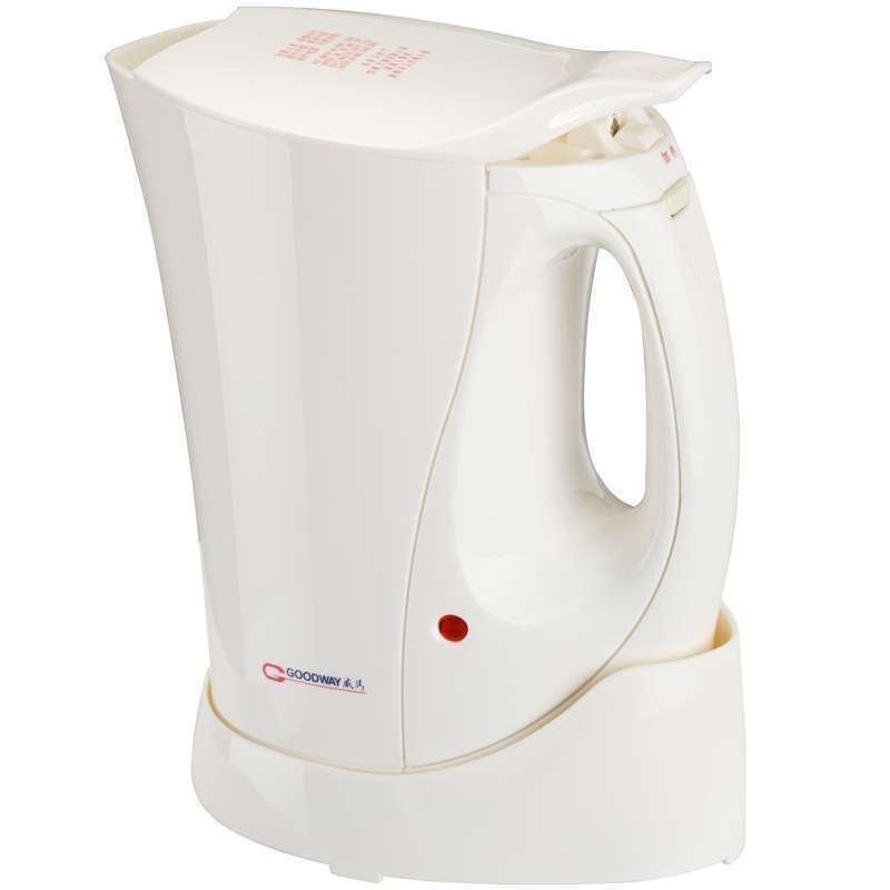 Goodway GK200 800W 1L Electric Kettle with Cordless Heating Base, Built-In Water Level Gauge, and Automatic Shut-Off System