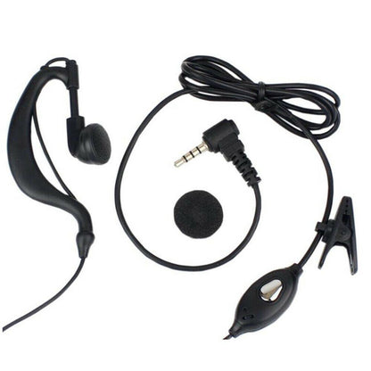 BaoFeng 2 Pin Radio Earpiece with Microphone, 108cm Cable Length for BF-888 series, BF-999, BF-5R series, BF-6R, BF-6RA, BF-UV82, Cignus series, TK-208, TK-3118, TK-2118, VEV-3288S, LT-6600, LT-6288, TG-K4AT, TG-45AT, TG-46AT, TG-42AT