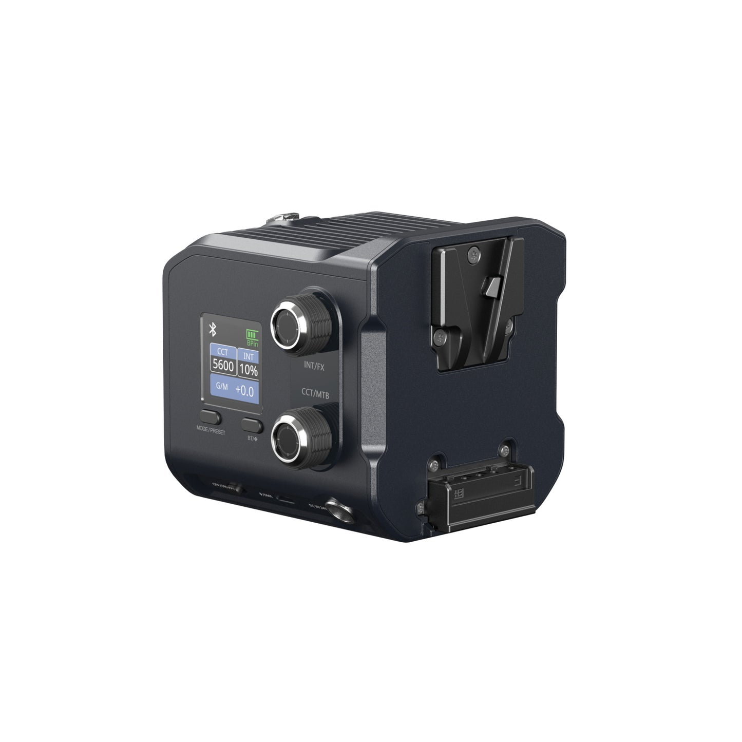 SmallRig RC 100C COB LED Video Light 2700K-10000K RGB with 12 Light Effects, V-Mount Plate, Battery Grip Handle, Light Stand & Mini Bowens Adapter, App / DMX Control for Photography, Filmmaking & Studio Lighting | 5340 | 5377 | 5383 | 5381