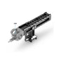 SmallRig NATO Top Handle with QR Quick Release Handgrip with Back and Forward Adjustment, Dual Anti-Twist ARRI Mounts, Dual Cold Shoe Adapters and 1/4"-20 & 3/8"-16 Thread Holes for Camera Rig 1955