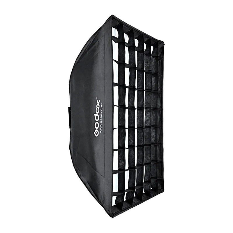 Godox SB-GUBW6090 Portable 60x90cm / 24" 35" Umbrella Softbox Reflector for Speedlight with Grid Honeycomb