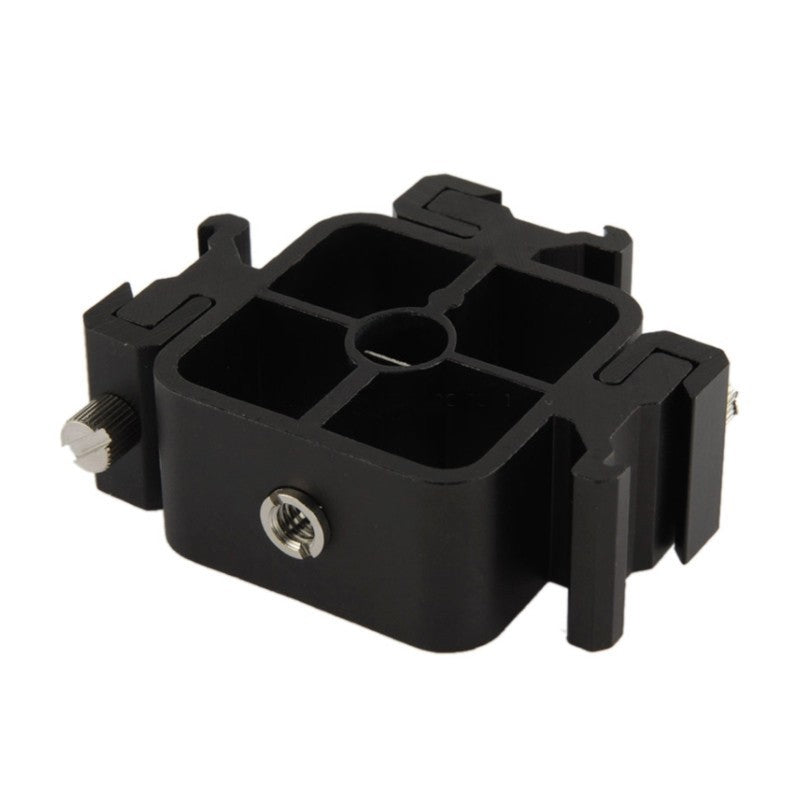 [CLEARANCE] Pxel AA-LS2 Triple Head Hot Cold Shoe Splitter Mount Adapter with Ballhead for Camera Flash Speedlite with Umbrella Holder Photo Studio Accessories