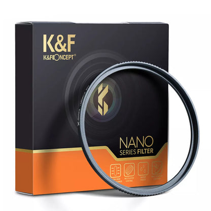 K&F Concept Black Mist 1/4 Density Nano-X Lens Filter w/ Cinebloom Black Diffusion Special Effects (37mm, 40.5mm, 43mm, 46mm, 49mm, 52mm, 55m, 58mm, 62mm, 67mm, 72mm, 77mm, 82mm, 86mm, and 95mm)