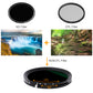 K&F Concept Nano-X 58mm CPL + Variable Fader NDX ND2 to ND32 Variable ND Waterproof Anti-Scratch Green Coated German Optics Lens Filter for Camera DSLR Mirrorless