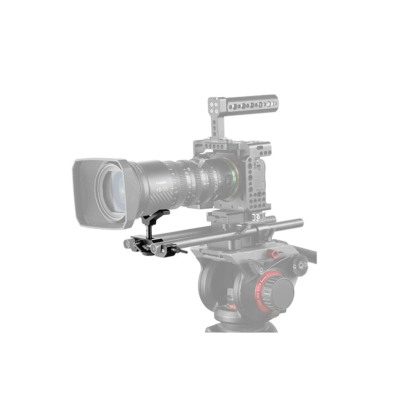 SmallRig 2152 15mm Universal LWS Rod Mount Lens Support and 30.5mm Vertical Adjustment with 15mm Quick Release Rod Clamp