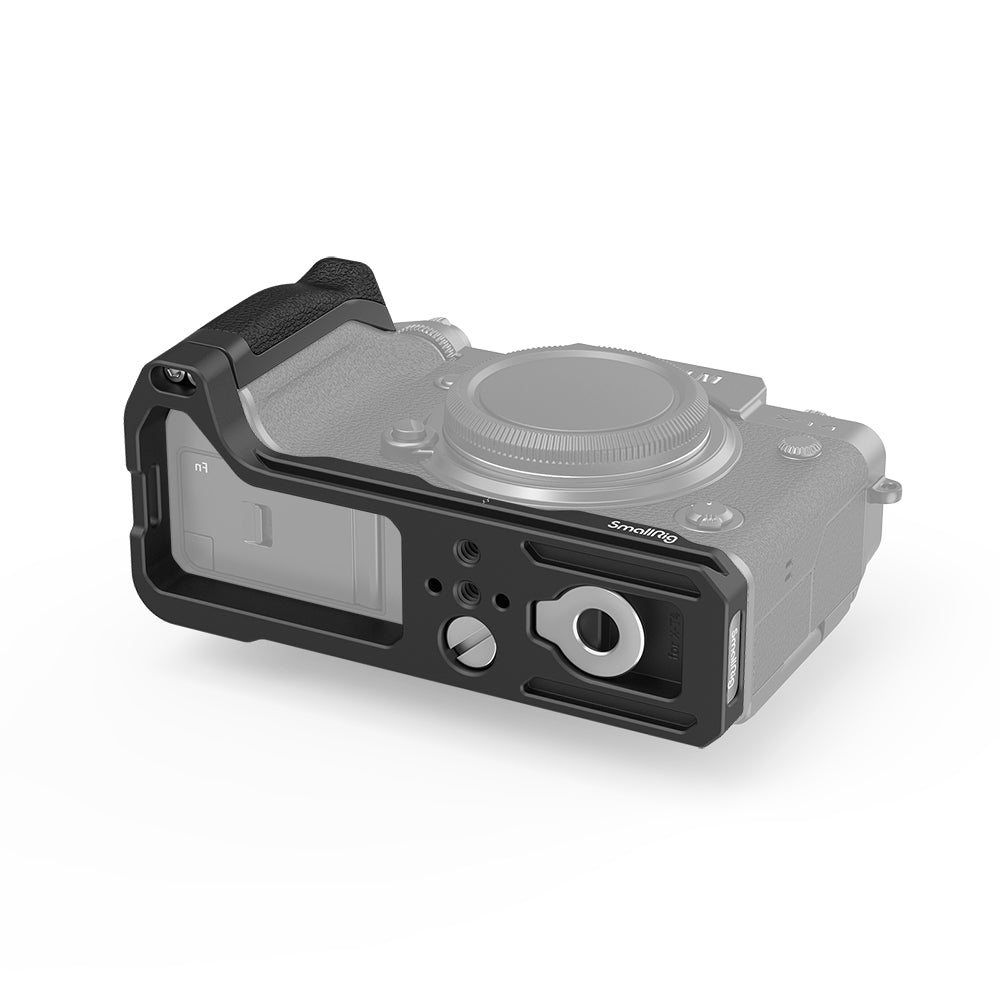 SmallRig L-Shape Camera Grip for Fujifilm X-T4 Mirrorless Camera with Integrated Anti-Slip Silicone Grip, 1/4"-20 Thread and Strap Slot LCF2813