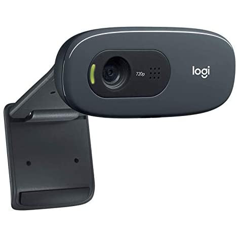 [CLEARANCE] Logitech C270 Pro HD Webcam with Microphone 720P 30 FPS Video Calling and Recording Zoom Camera