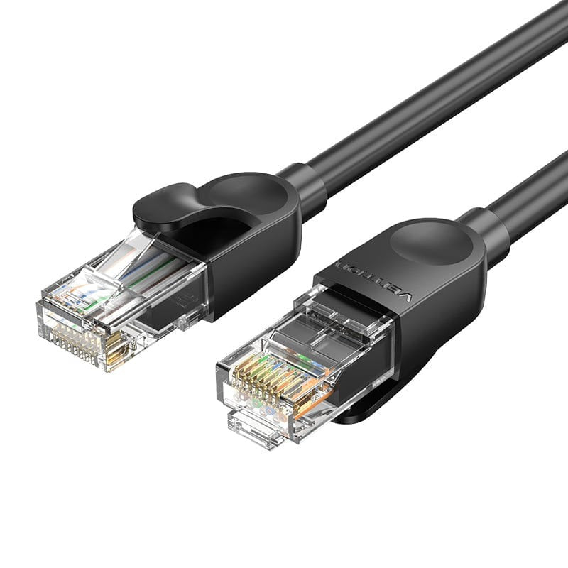 [CLEARANCE] Vention Cat6A UTP Patch Ethernet LAN Cable Gray with 1000Mbps Data High Speed, Sgless Cable, Gold-Plated Pins RJ45 for Internet, PC, Laptop, TV, Printer, Switch (15m / 20m / 25m / 30m / 35m / 40m / 50m) | IBNB Series