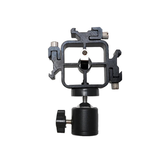 [CLEARANCE] Pxel AA-LS2 Triple Head Hot Cold Shoe Splitter Mount Adapter with Ballhead for Camera Flash Speedlite with Umbrella Holder Photo Studio Accessories