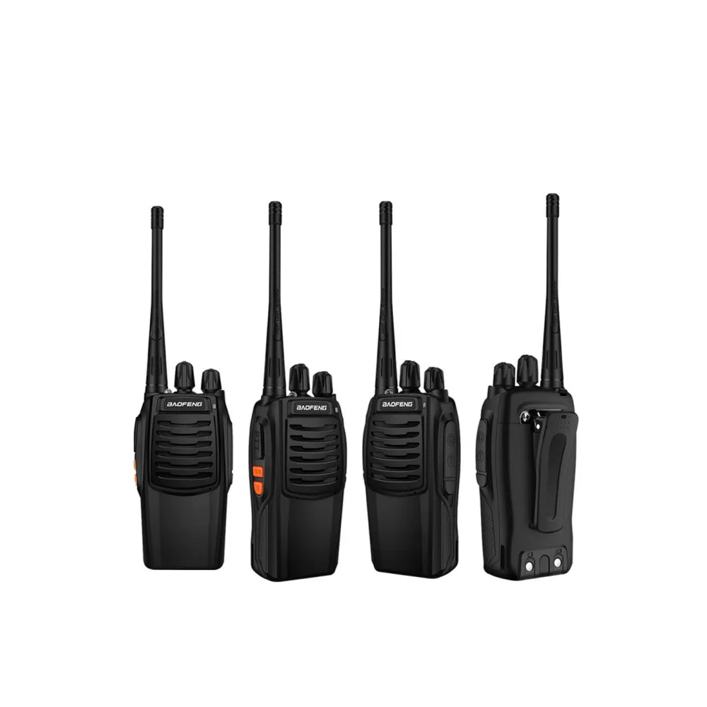 BaoFeng BF-C1 (Set of 5/6/7/8/9/10) Walkie-Talkie UHF Transceiver 5W Two-Way Radio with 16 Store Channels, 430-440MHz Frequency Range, 5km Max. Talking Range, Clear Voice Output, 1500mAh Battery Capacity, IP45 Waterproof