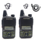 BaoFeng BF-T1 (Set of 5/6/7/8/9/10) Walkie-Talkie UHF Transceiver 2W PC Programmable Two-Way Radio with 20 Storage Channels, 400-470MHz Frequency Range, 3km Max. Talking Range, Clear Voice Output, 1500mAh Battery Capacity