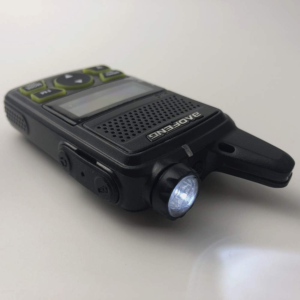 BaoFeng BF-T1 (Set of 5/6/7/8/9/10) Walkie-Talkie UHF Transceiver 2W PC Programmable Two-Way Radio with 20 Storage Channels, 400-470MHz Frequency Range, 3km Max. Talking Range, Clear Voice Output, 1500mAh Battery Capacity