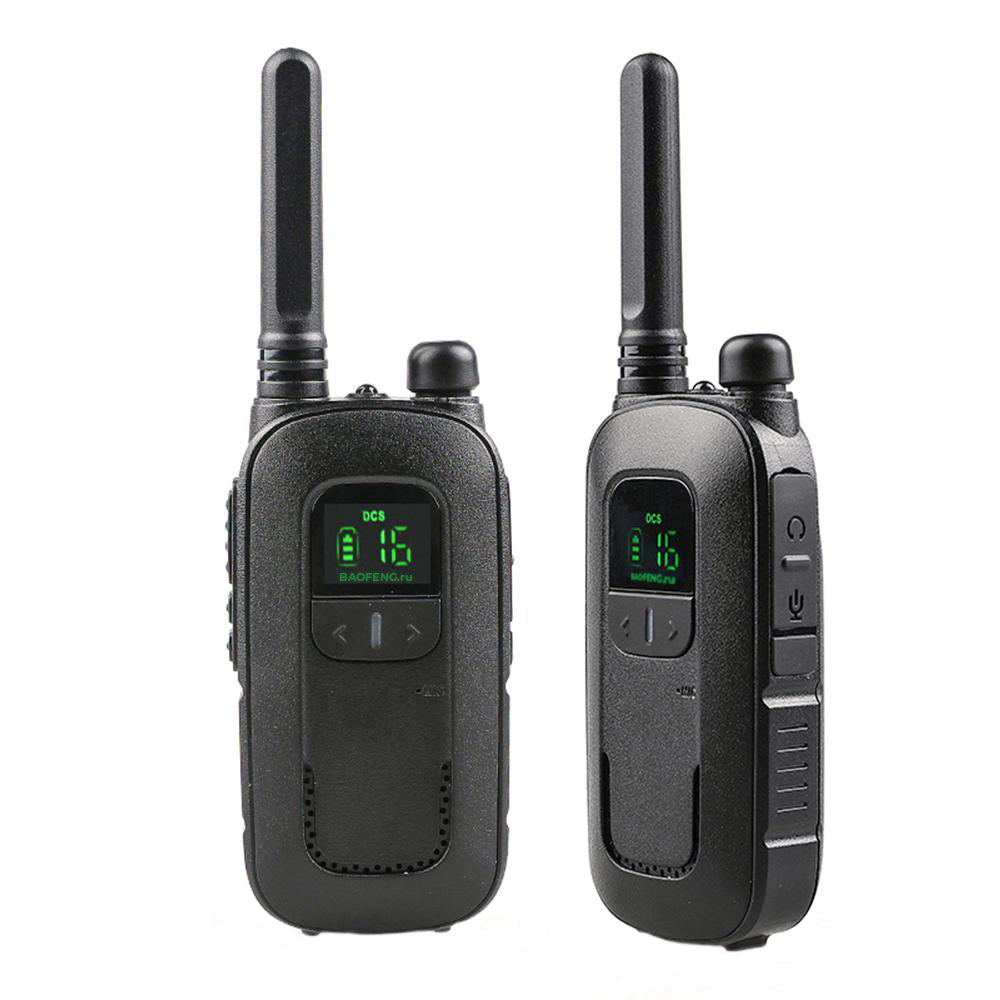 BaoFeng BF-T12 (Set of 5/6/7/8/9/10) Walkie-Talkie UHF Transceiver 5W PC Programmable Two-Way Radio with 99 Memory Channels, 400-470MHz Frequency Range, 5km Max. Talking Range, Clear Voice Output, 1500mAh Battery Capacity